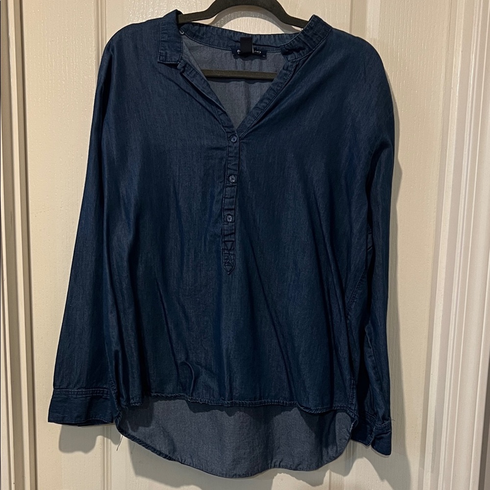 Bandolino Navy Button Down Shirt